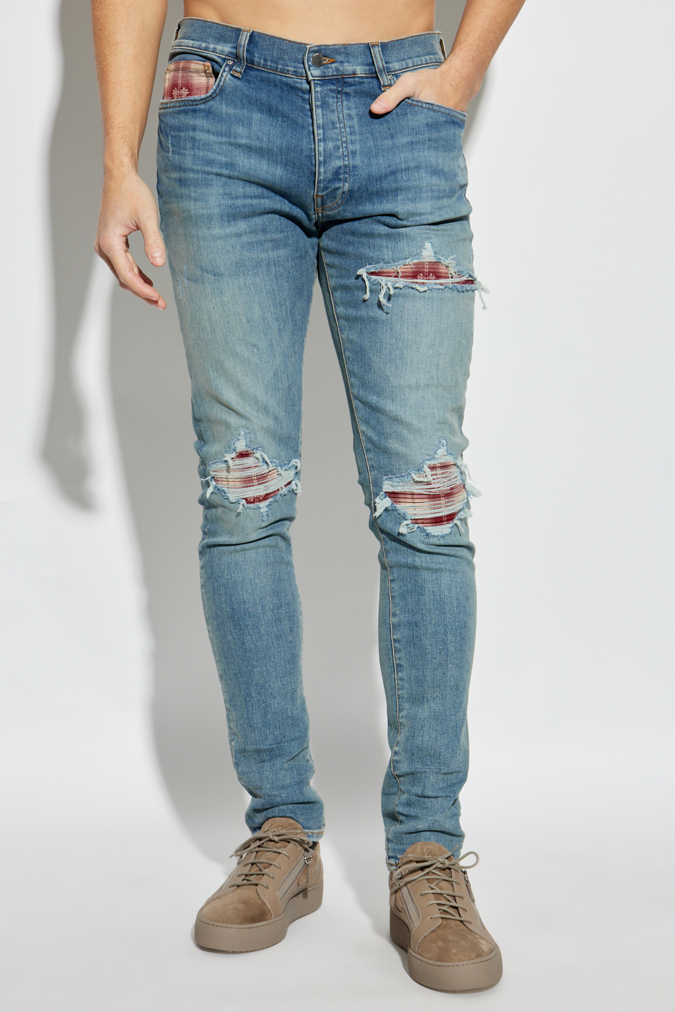Amiri Jeans with patches | Men's Clothing | Vitkac